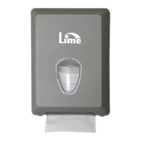 Диспенсер для туалетной бумаги в пачках Lime V, серый, A62201SATS